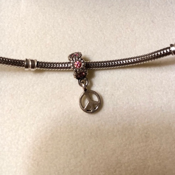 PANDORA PEACE CHARM - Picture 1 of 2